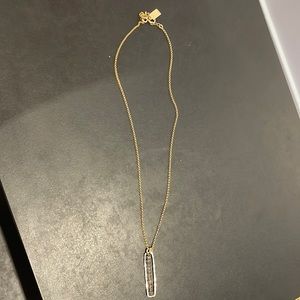 Judith Bright grey stone necklace